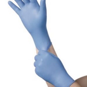 4mil Medium Blue Nitrile Powder-Free Gloves (1000)