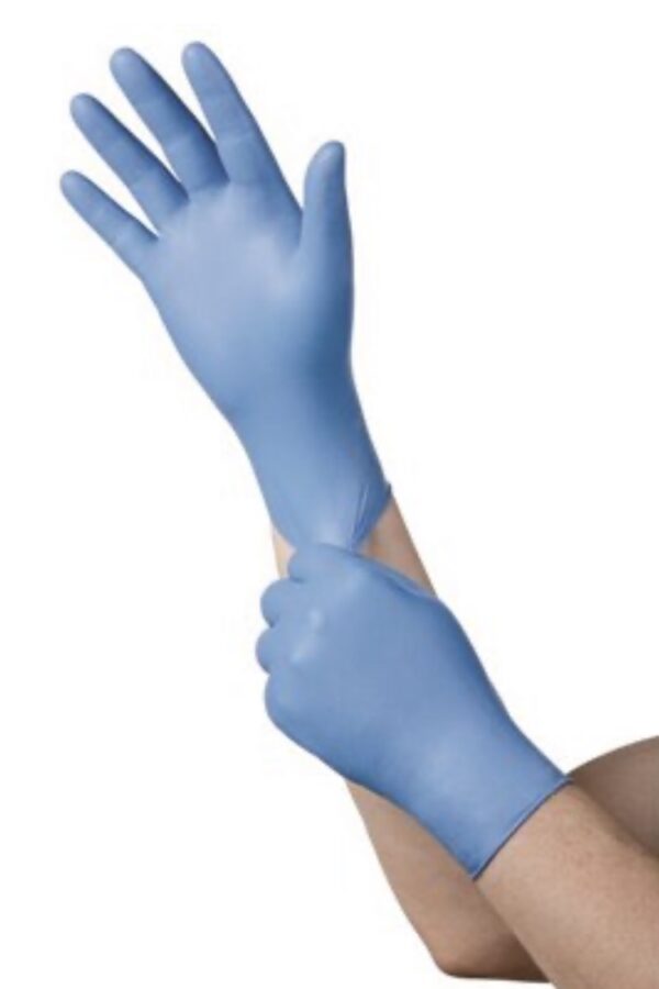 4mil Medium Blue Nitrile Powder-Free Gloves (1000)